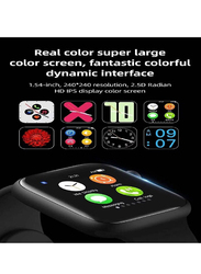 HD Touch Screen Bluetooth Call Smartwatch, Black