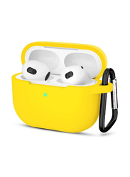 Protective Silicone Cover Case for Apple AirPods 3, Yellow