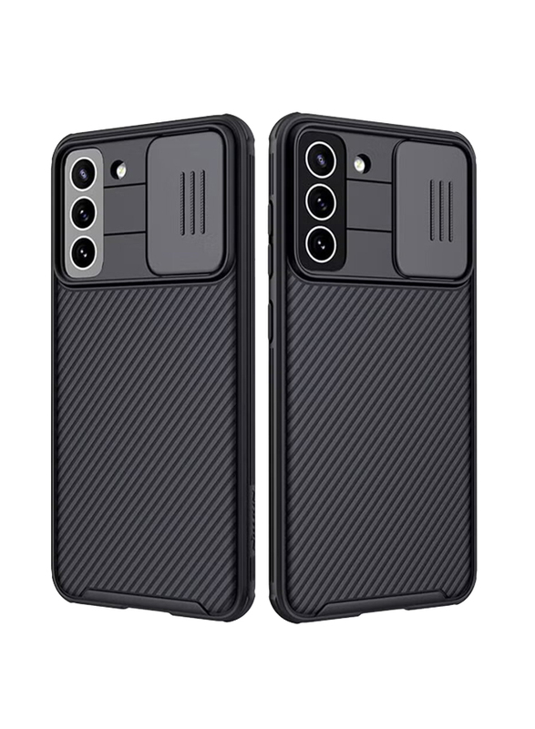 Nillkin Samsung Galaxy S21 Fe 5g Camshield Pro Slide Camera Protection Heavy Duty Shockproof Mobile Phone Case Cover, Black