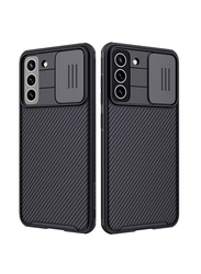 Nillkin Samsung Galaxy S21 Fe 5g Camshield Pro Slide Camera Protection Heavy Duty Shockproof Mobile Phone Case Cover, Black