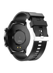 Q88 Smartwatch with Silicone Band, Black