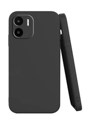 Xiaomi Redmi A1 4g Protective Shockproof Liquid Silicone Mobile Phone Case Cover, Black