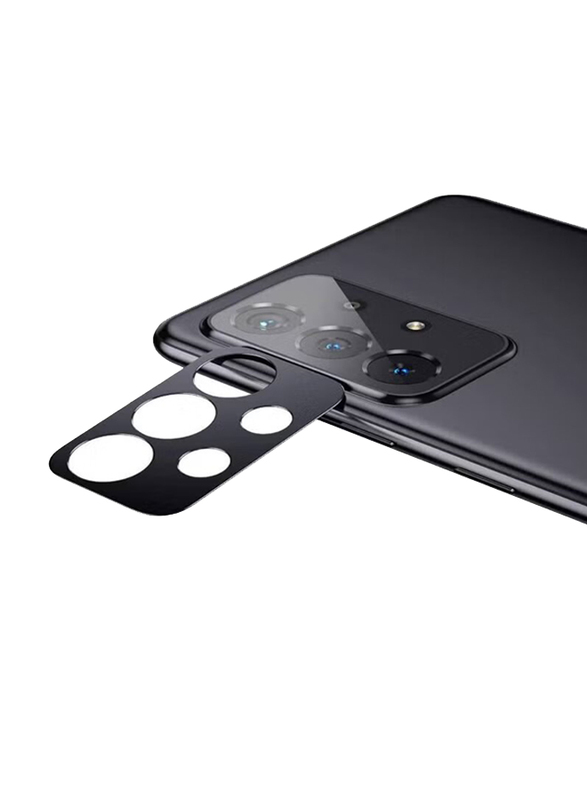 Samsung Galaxy A71 Protective Glass Camera Lens Guard, Black