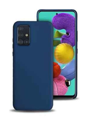 Samsung Galaxy A31 Silicone Mobile Phone Case Cover, Blue