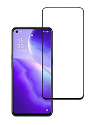 Oppo Reno5 5G Anti Finger Print Screen Protector, Clear/Black