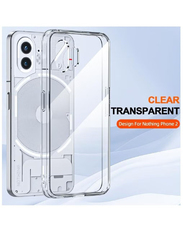 Olliwon Nothing Phone 2 Protective Transparent Anti-Scratch Shock Absorption Mobile Phone Back Case Cover, Clear