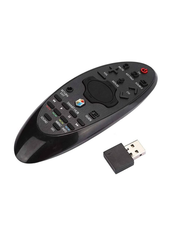 Replacement Smart TV Remote Control for Samsung Smart TV HUB, Black