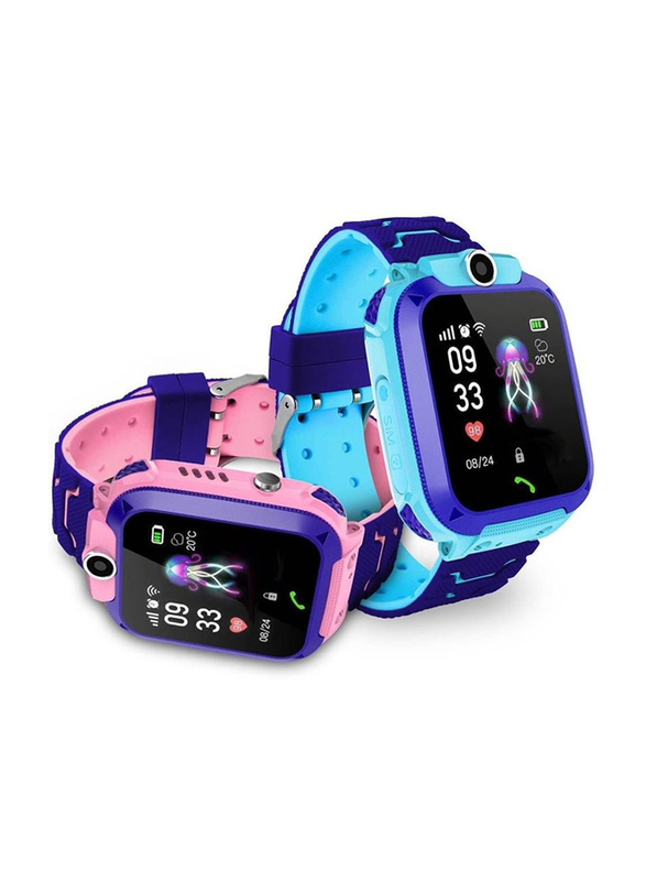 Ultra-thin Waterproof Calling Smartwatch for Kids, Blue