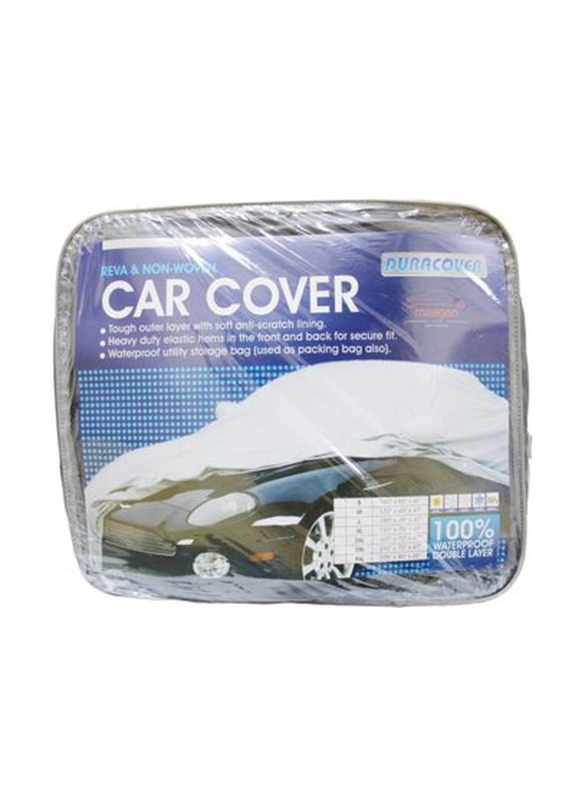Dura Waterproof & Double Layer Car Cover for Honda Accord, Grey