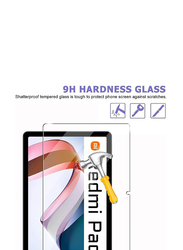 HYX Xiaomi Redmi Pad 10.6-inch HD Full Coverage Easy Installation Tempered Glass Screen Protector, Clear