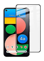 Google Pixel 4A Full Coverage Protective HD Bubble Free Tempered Glass Screen Protector, Clear