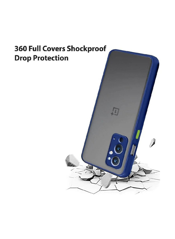 OnePlus 9RT Protective Matte Mobile Phone Case Cover, Blue