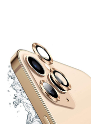 Techshare Apple iPhone 12 Pro Camera Lens Protector, 3 Pieces, Gold