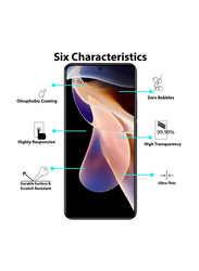 Xiaomi Redmi Note 11 Pro Plus HD Full Coverage Ultra Slim Tempered Glass Screen Protector, Clear