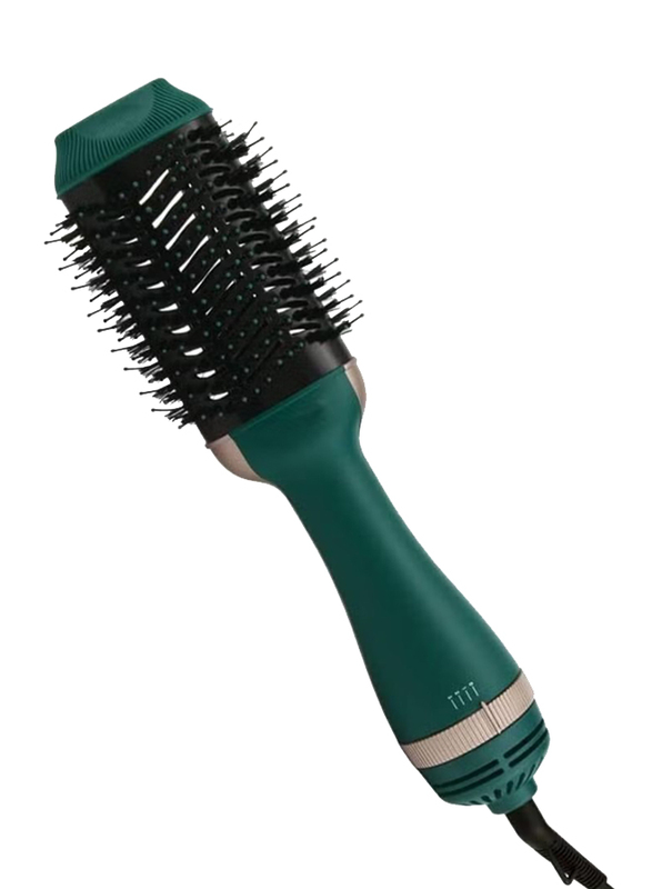 Arabest Professional Hot Air Styler One Step Hair Dryer & Volumizer Hair Straightener Brush Comb, Green