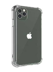 Apple iPhone 12 Pro Max 6.5-inch Shockproof Bumper Mobile Phone Case Cover and Screen Protector, Clear