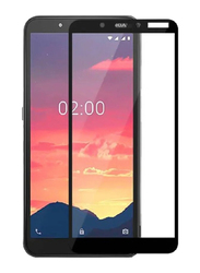 Nokia C2 HD Full Coverage Easy Installation 9H Hardness Tempered Glass Screen Protector, Clear