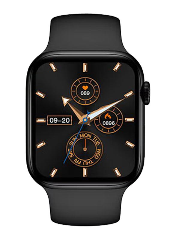 W13 Plus Smartwatch, PB0242B, Black