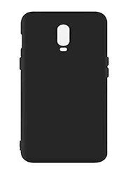 OnePlus 6T Ultra-thin Silicone Full Body Protection Mobile Phone Back Case Cover, Black