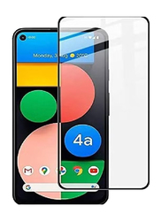 Google Pixel 4A 5G Full Coverage Protector, Clear HD Clear Bubble Free Tempered Glass Screen Protector, Clear