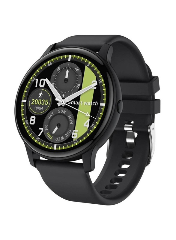 Full-Touch Smartwatch, Ip67 Waterproof, Activity Tracker, Pedometer Sleep Monitor, Black