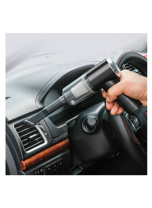 Portable Hand Held Mini Car Vacuum Cleaner, Black