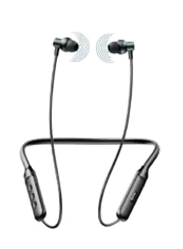 Haino Teko Germany Wireless Bluetooth In-Ear Neckband, Black