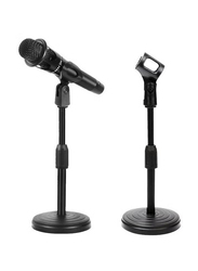 Adjustable Desk Microphone Stand, Black