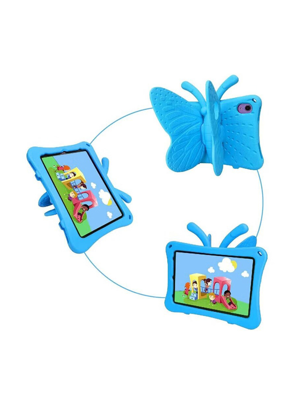 Apple iPad Mini 6th Generation Kids EVA Butterfly Stand Soft Tablet Case Cover, Blue