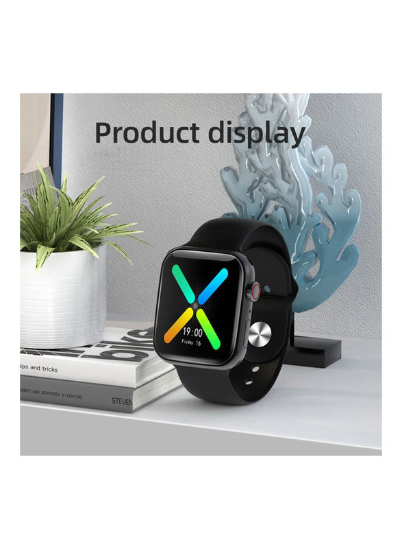 X8 1.54 Inch Global Version Full Touch Screen Smartwatch, White