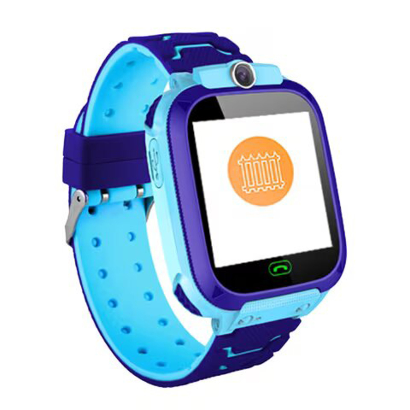 S12B 1.44" Multifunctional Kids Smart Watch Tracker with Intelligent Band, Sensitive Touch Screen, Chat Call Camera Alarm Clock & LBS Positioning, Multicolour