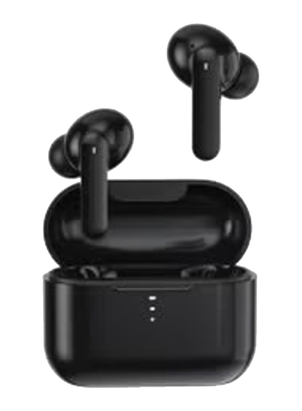 Wireless Bluetooth In-Ear Noise Cancelling Earbuds, Black