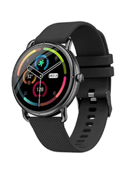 46mm Smart Health Monitoring Bluetooth Smartwatch, Black