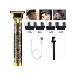 Yuwell Rechargeable Professional Men Hair Trimmer, Gold
