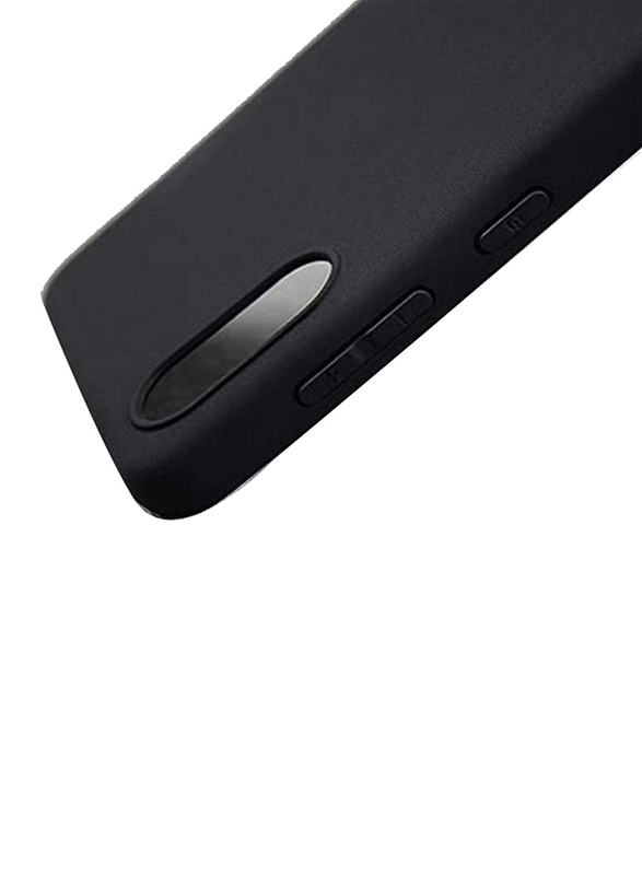 Samsung Galaxy A02 Protective Soft Silicone Mobile Phone Case Cover, Black