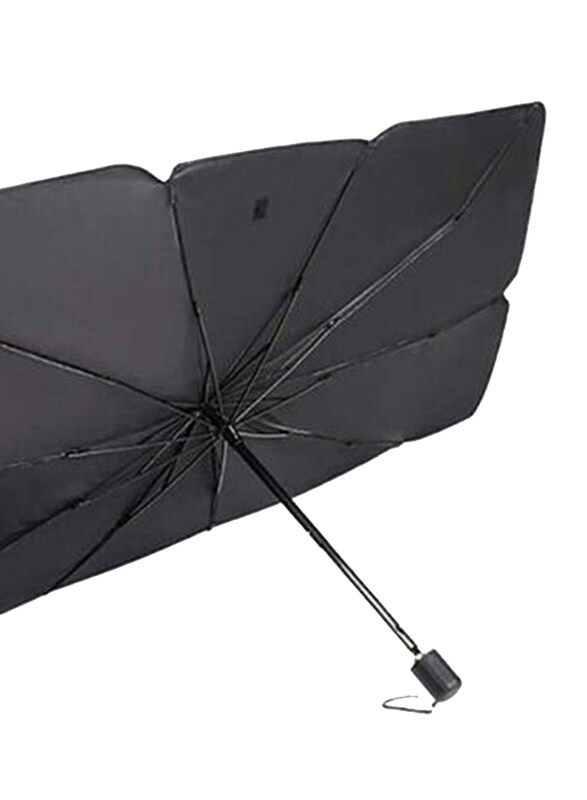 Foldable Car Sunshade, Black