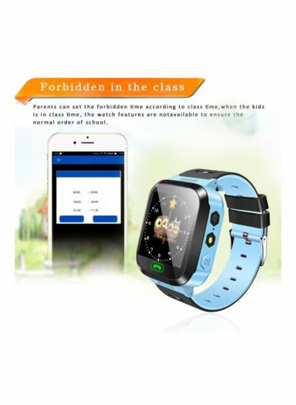 Touch Screen Anti-Lost Kids Smartwatch, Blue