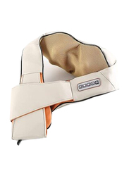 The Mohrim Kneading Neck Shoulder Body Massager with Heat, One Size, Beige