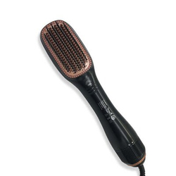 Gjarrah 2-In-1 Professional Hair Dryer & Styling Brush, Black