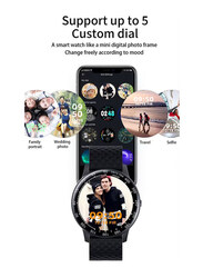 V9444B Waterproof Smartwatch, Black