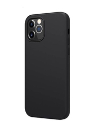 Nillkin Apple iPhone 12/12 Pro Flex Pure Liquid Silicone Mobile Phone Case Cover, Black