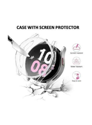 ZooMee Protective Ultra Thin TPU Case Cover for Samsung Galaxy Watch 4 40mm, Clear