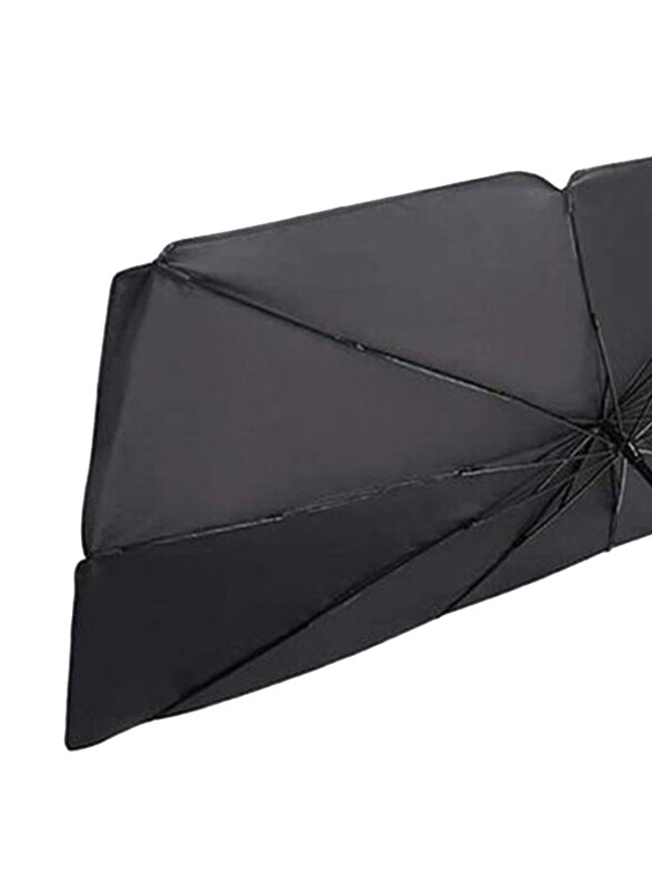 Foldable Car Sunshade, Black