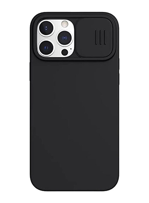 

Nillkin Apple iPhone 13 Pro Max CamShield Silky Magnetic Silicone Mobile Phone Case Cover, Black