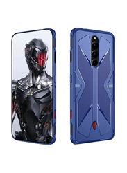 Olliwon Red Nubia Magic 8 Pro/8 Pro+ Protective Shockproof Soft Silicone Back Mobile Case Cover, Blue