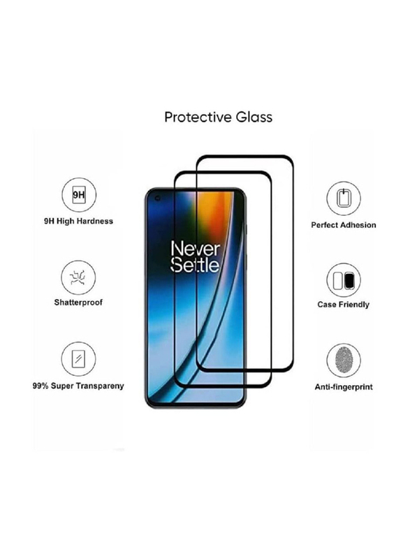 Oneplus Nord 2 5g Screen Protector, 2 Pieces, Clear