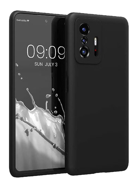 

Generic Xiaomi Mi 11T /11T Pro Slim Fit Silicone Soft TPU Back Mobile Phone Case Cover, Black
