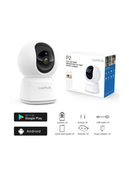 Laxihub Security WiFi Camera, White