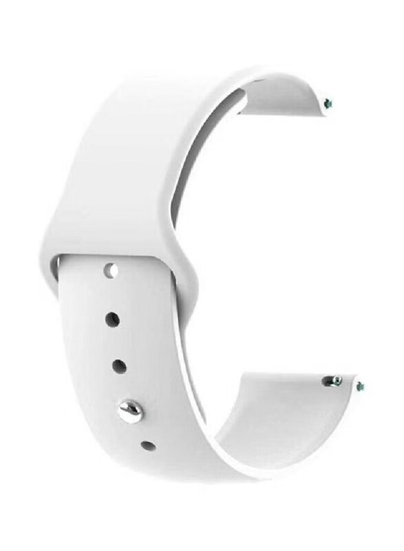 

Generic Replacement Soft Silicone Strap for Xiaomi Watch S1 Pro, White