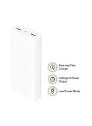 Xiaomi 20000mAh Mi Power Bank, White